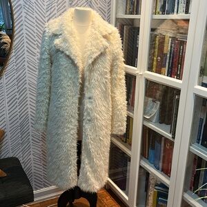 SHEIN faux fur